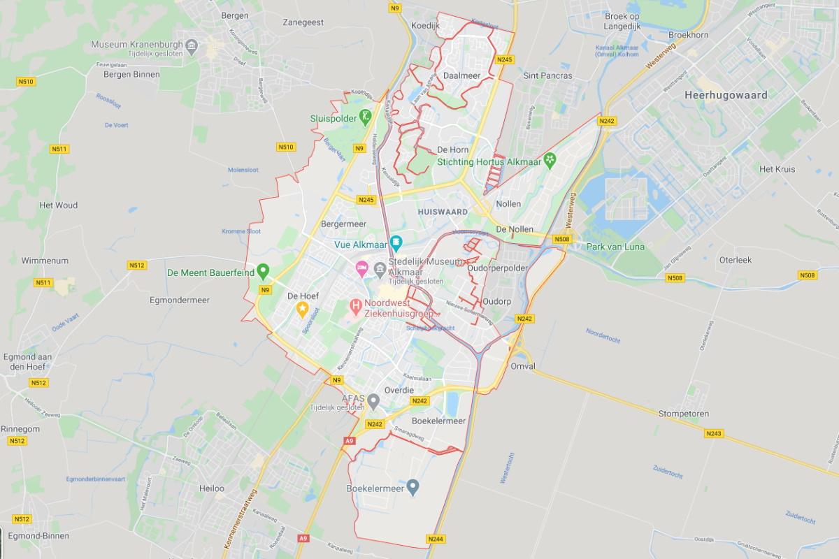 Werkgebied Alkmaar